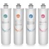 iSpring F4-CUA4 Replacement Pack for 4-Stage Ultra Filtration System CU-A4