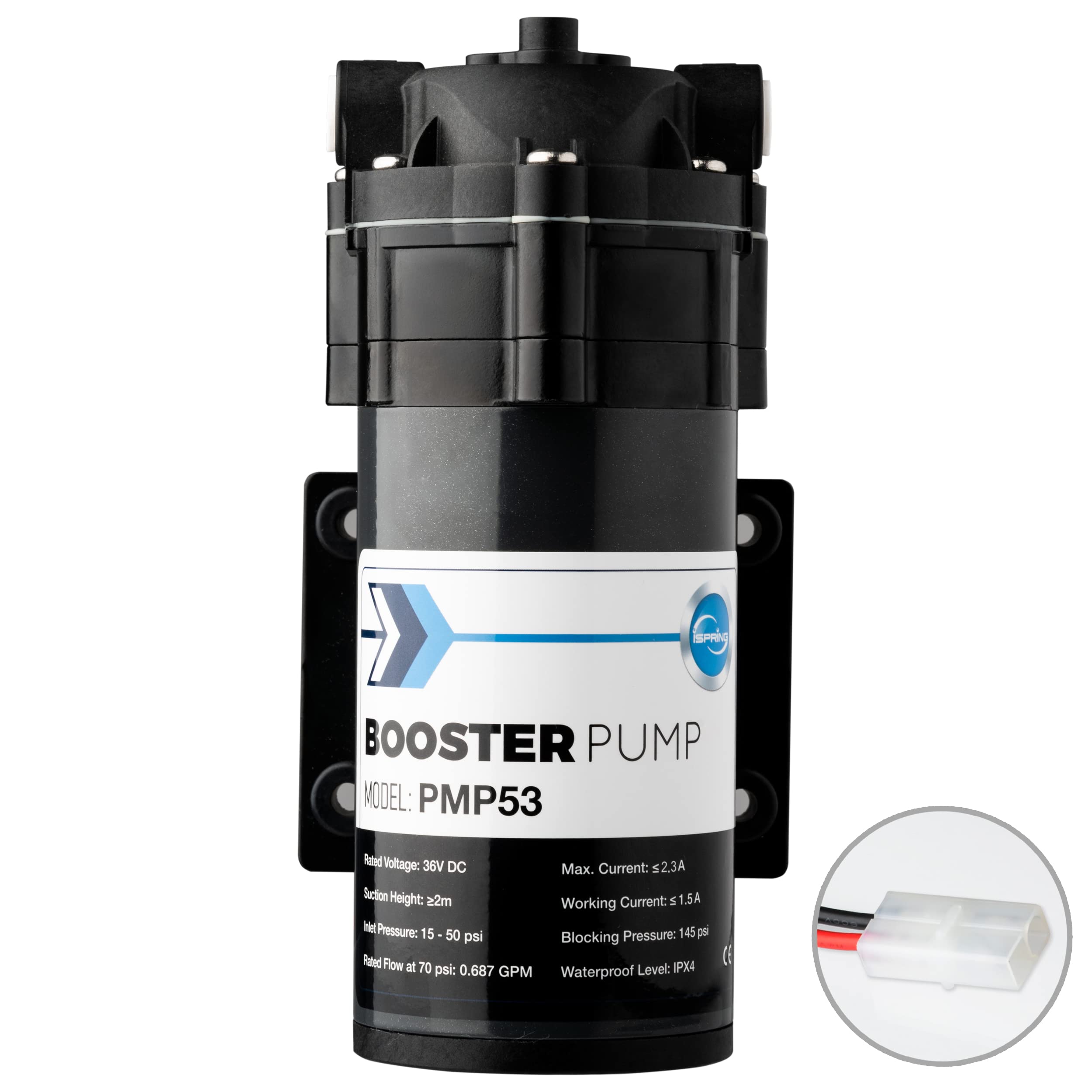 iSpring PMP53 Booster Pump for RCS5T Reverse Osmosis System