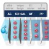 iSpring F4-CUA4 Replacement Pack for 4-Stage Ultra Filtration System CU-A4