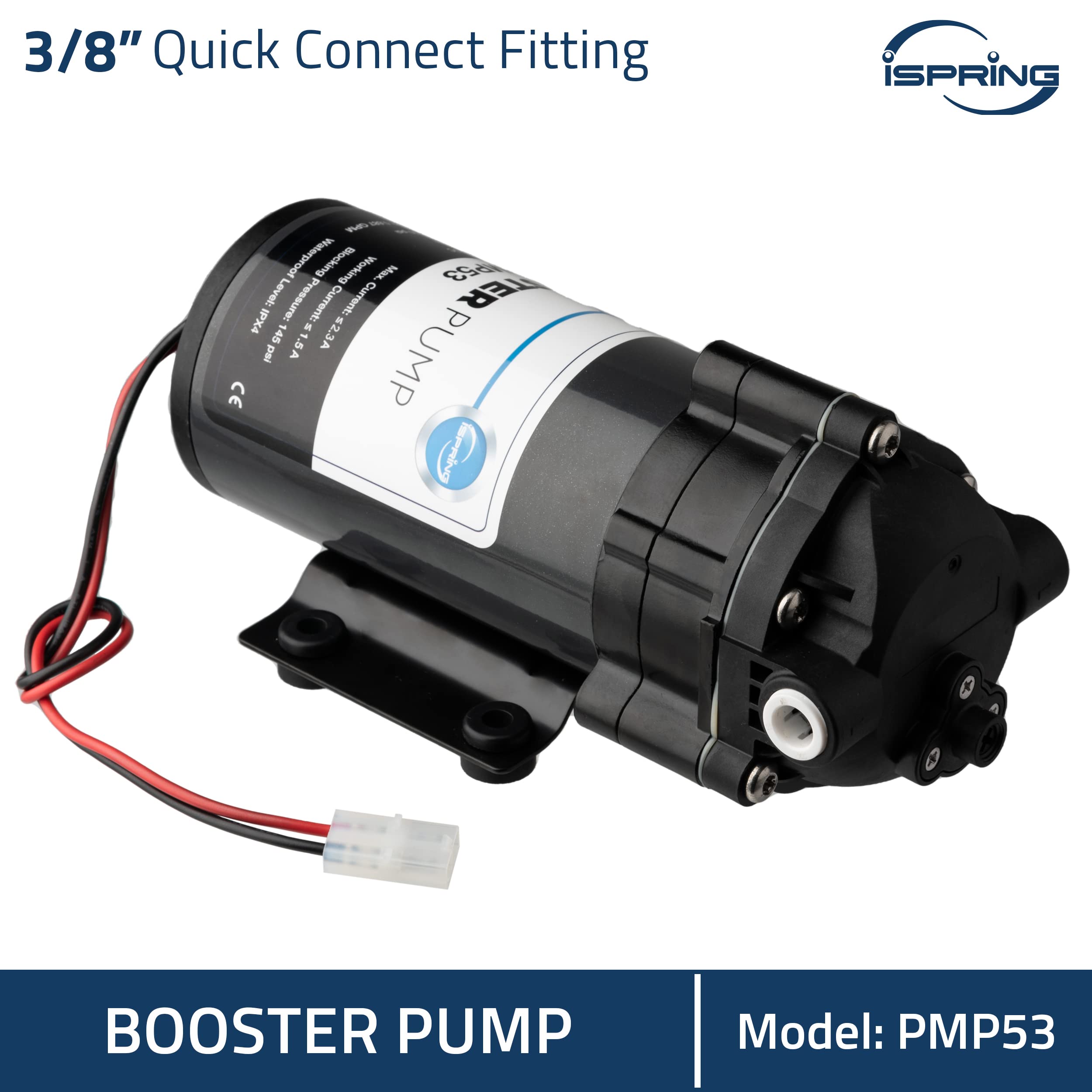 iSpring PMP53 Booster Pump for RCS5T Reverse Osmosis System