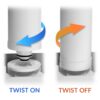 iSpring F4-CUA4 Replacement Pack for 4-Stage Ultra Filtration System CU-A4