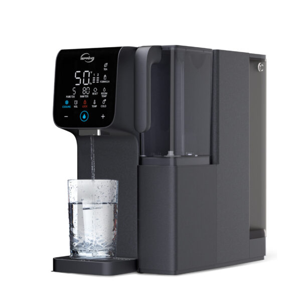 iSpring RCD100HCG Hot & Cold Reverse Osmosis System Countertop System