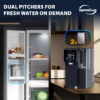 iSpring RCD100HCG Hot & Cold Reverse Osmosis System Countertop System