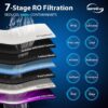 pt_01 iSpring RCC7AK-UVBLK, NSF Certified, Reverse Osmosis Water Filtration System w/AK & UV Filters