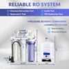 iSpring RCC7-BLK, NSF Certified, 5-Stage Reverse Osmosis Water Filter System, 75 GPD
