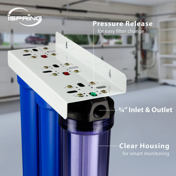 iSpring WCB32C-GAC Whole House Water Filter System