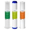 F3WCB32KS (1) iSpring F3WCB32KS 20" x 2.5" Whole House Water Filters for WCB32 Series Systems
