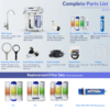 iSpring RCS5T Commercial Tankless Reverse Osmosis Water Filter System, 1.5:1 Pure to Drain Ratio