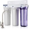 main iSpring US31-NC Classic 3-Stage Tankless Under Sink Water Filtration System