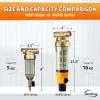 iSpring WSPB Large Whole Spin-down Sediment Water Filter with Scraper